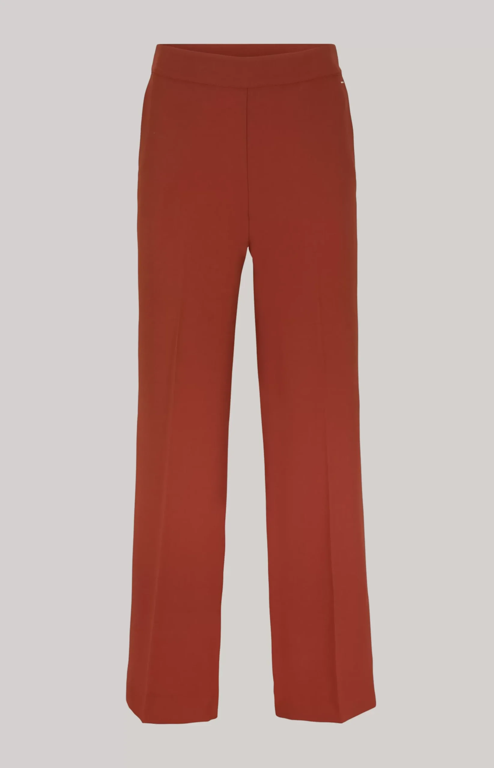 New JOOP! Marlene Crêpe Trousers in copper brown