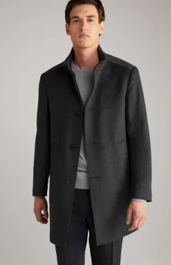 New JOOP! Maron Coat in Mottled Anthracite anthracite melange