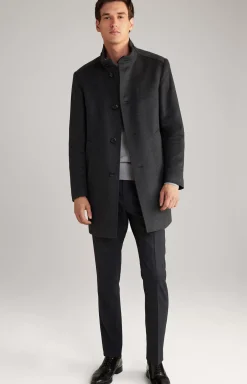 New JOOP! Maron Coat in Mottled Anthracite anthracite melange