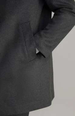 New JOOP! Maron Coat in Mottled Anthracite anthracite melange