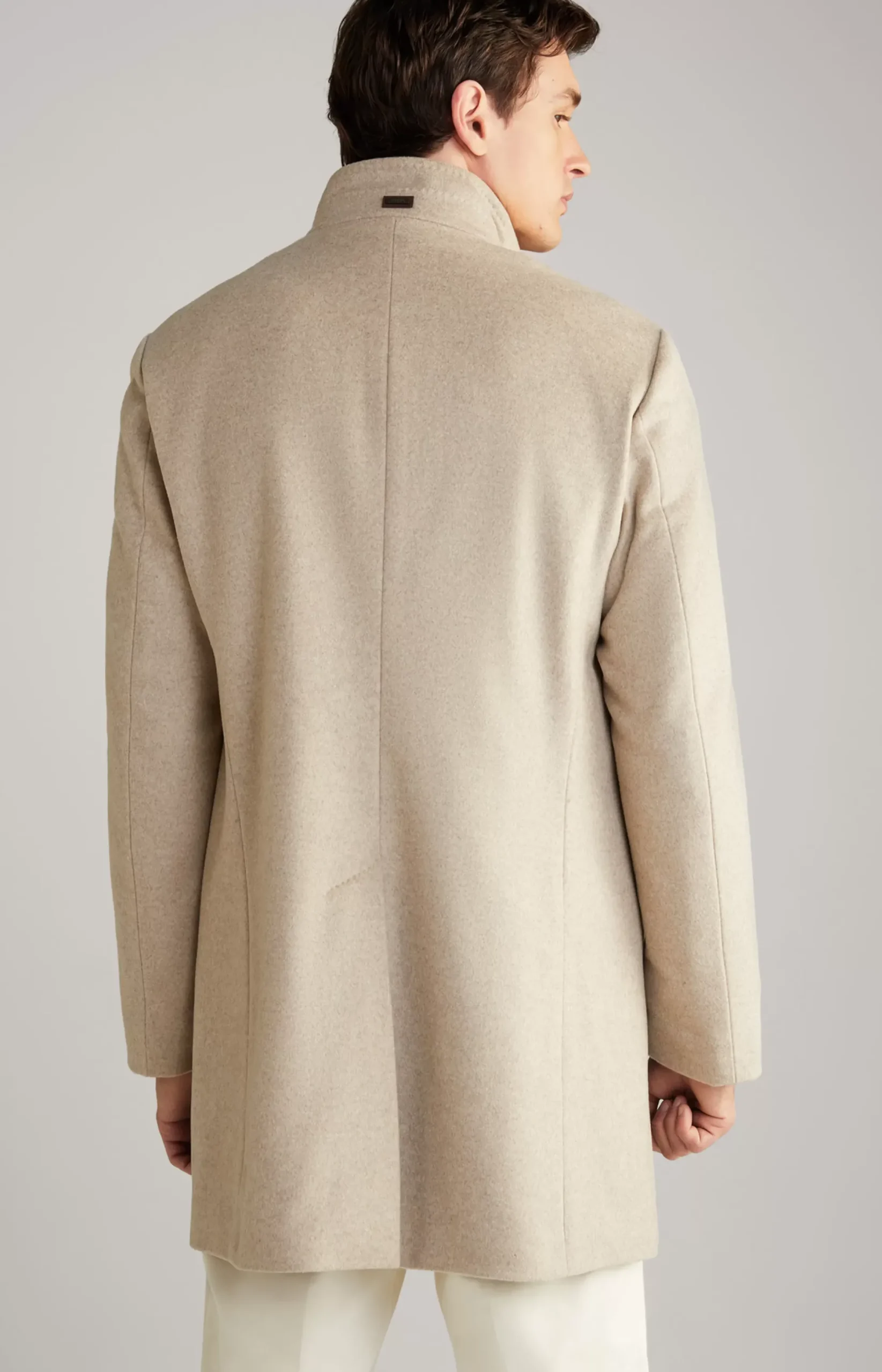Hot JOOP! Maron Coat in Mottled Light Beige light beige flecked