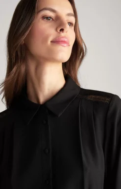 Best JOOP! Maxi Crêpe Dress in black