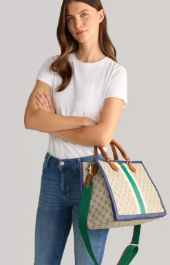 Sale JOOP! Mazzolino Due Aurelia Handbag in green/taupe/purple
