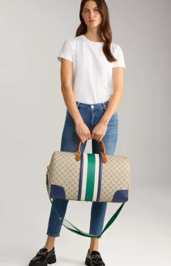 New JOOP! Mazzolino Due Aurora Weekender in Green/Tupe/Purple green/taupe/purple