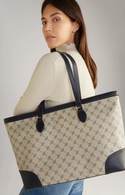 Discount JOOP! Mazzolino Mariella Shopper in beige/blue