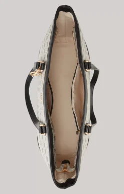 New JOOP! Mazzolino Mariella Shopper in black/off-white