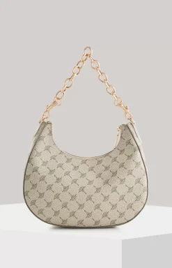 Discount JOOP! Mazzolino Misto Annina Shoulder Bag in a Beige/Pink Pattern beige/pink patterned