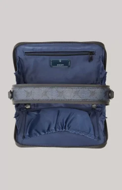 Outlet JOOP! Mazzolino Paolo Shoulder Bag in a Pattern dark blue