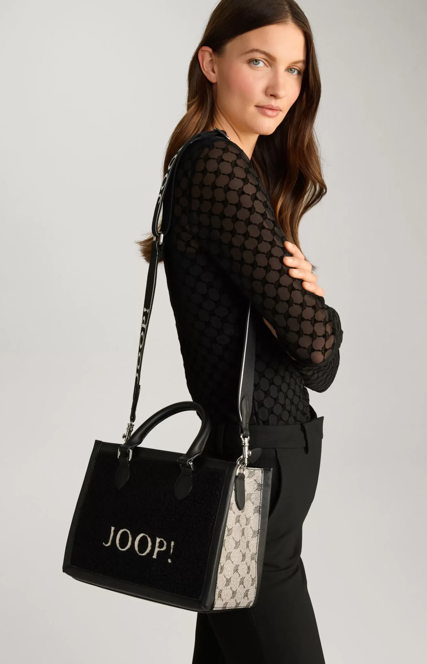 Sale JOOP! Mazzolino Pelo Aurelia Handbag in black