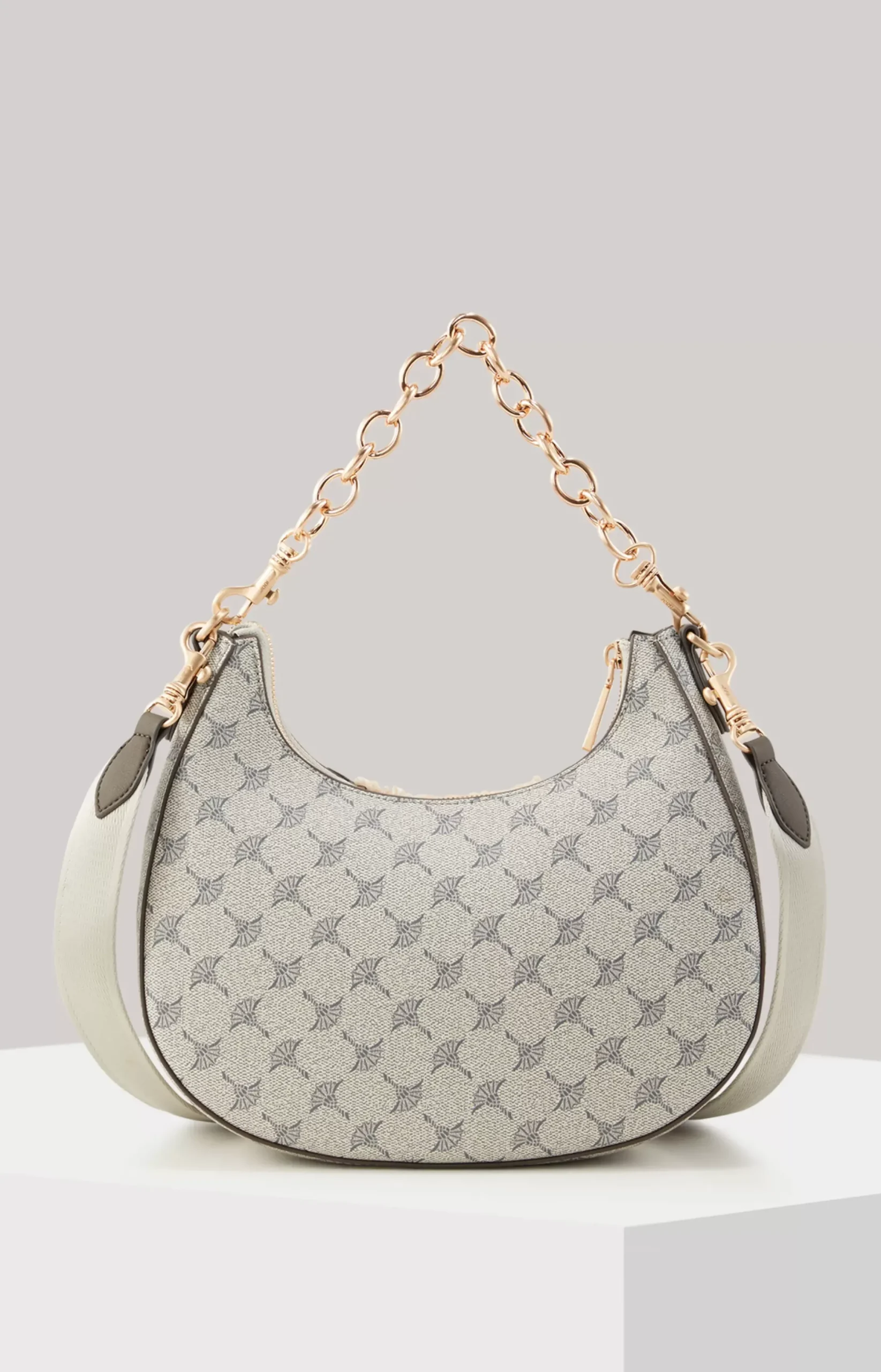 JOOP! Mazzolino Peluche Annina Shoulder Bag in Blue and Beige blue/beige