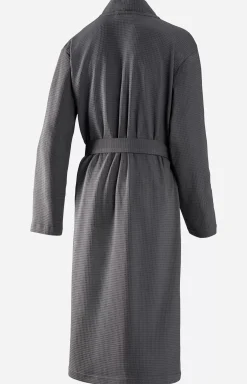Sale JOOP! Men's UNI-PIQUÉ Bathrobe in anthracite