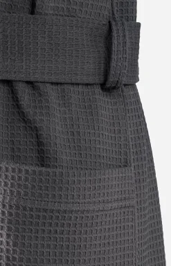 Sale JOOP! Men's UNI-PIQUÉ Bathrobe in anthracite