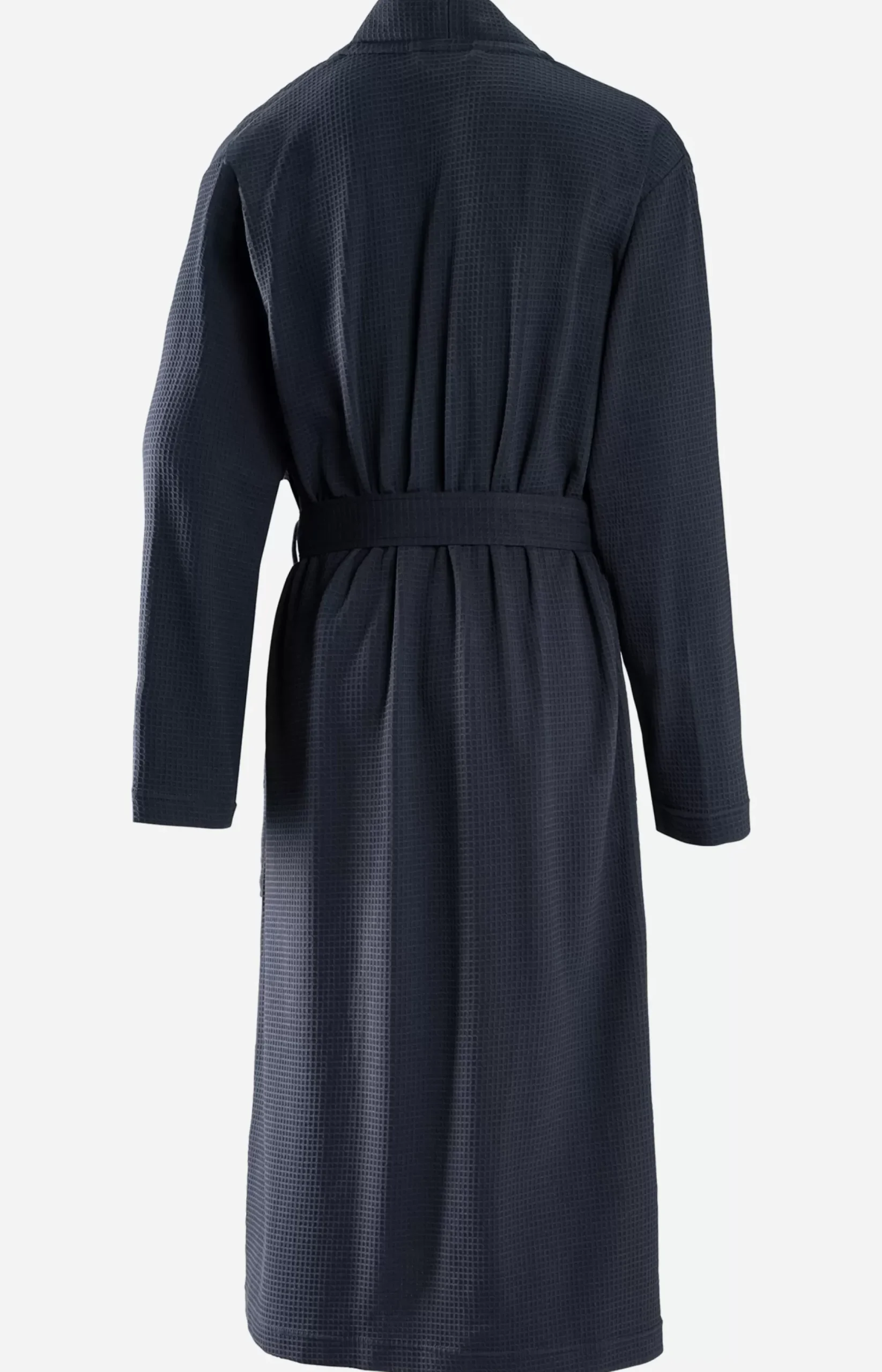 Discount JOOP! Men's UNI-PIQUÉ Bathrobe in navy
