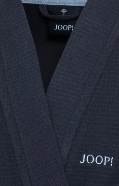 Discount JOOP! Men's UNI-PIQUÉ Bathrobe in navy