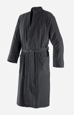 JOOP! Men’s Kimono Bathrobe in anthracite