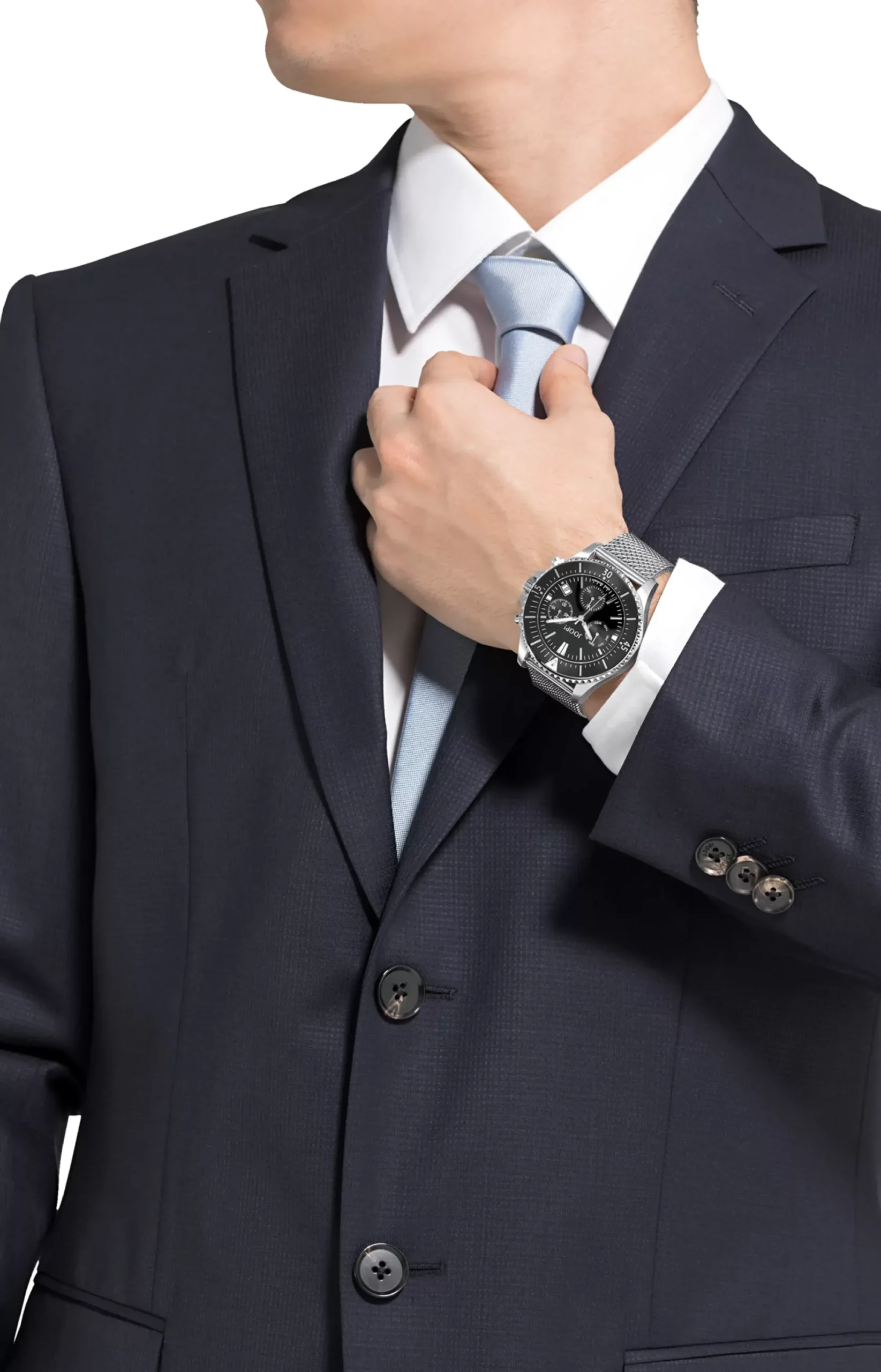 Online JOOP! Men's watch in Black/Silver silver/black