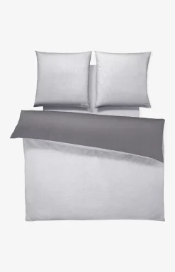 New JOOP! Micro Pattern bedlinen, silver plain anthracite