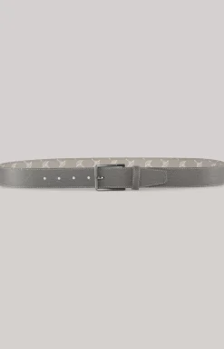 Hot JOOP! Mixed Leather Belt in grey