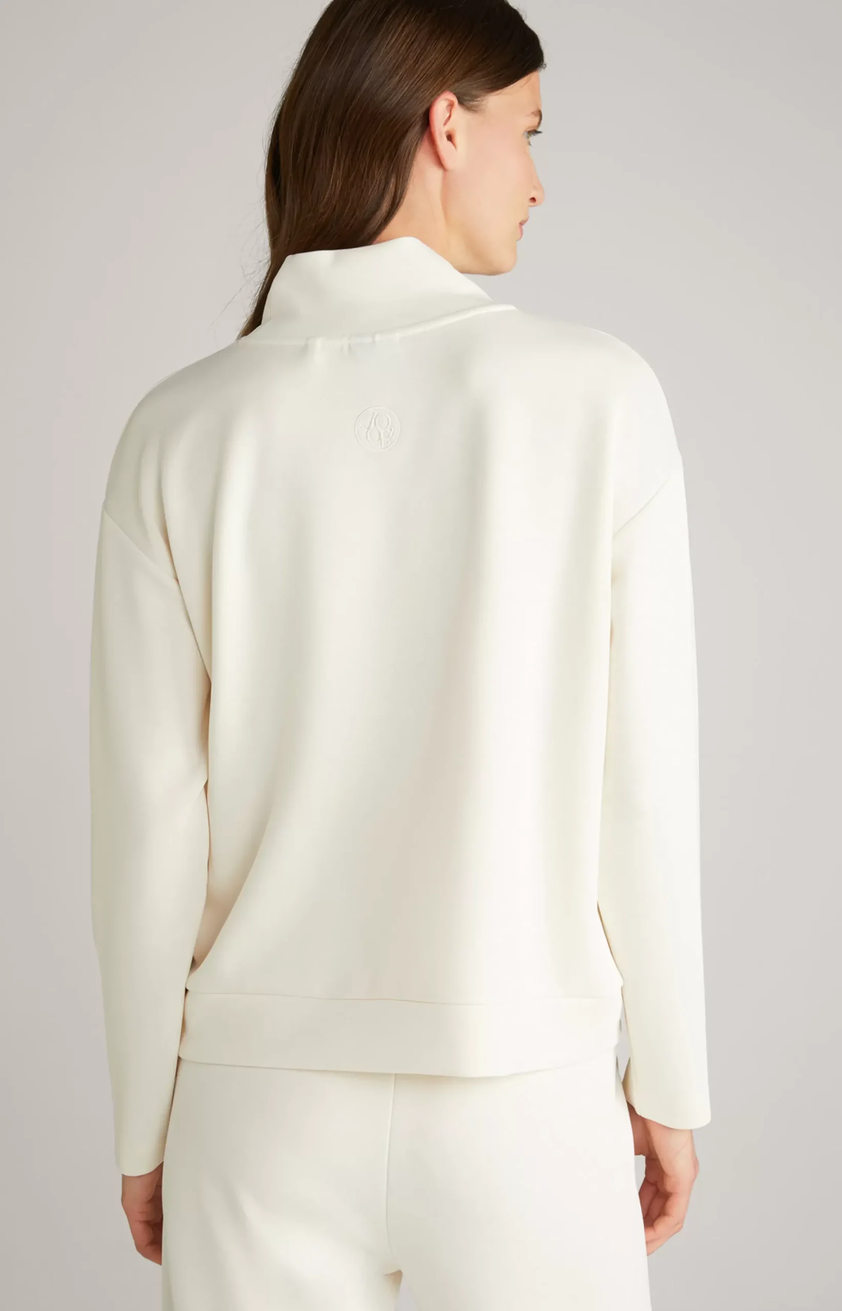 Hot JOOP! Modal Blend Sweatshirt in cream