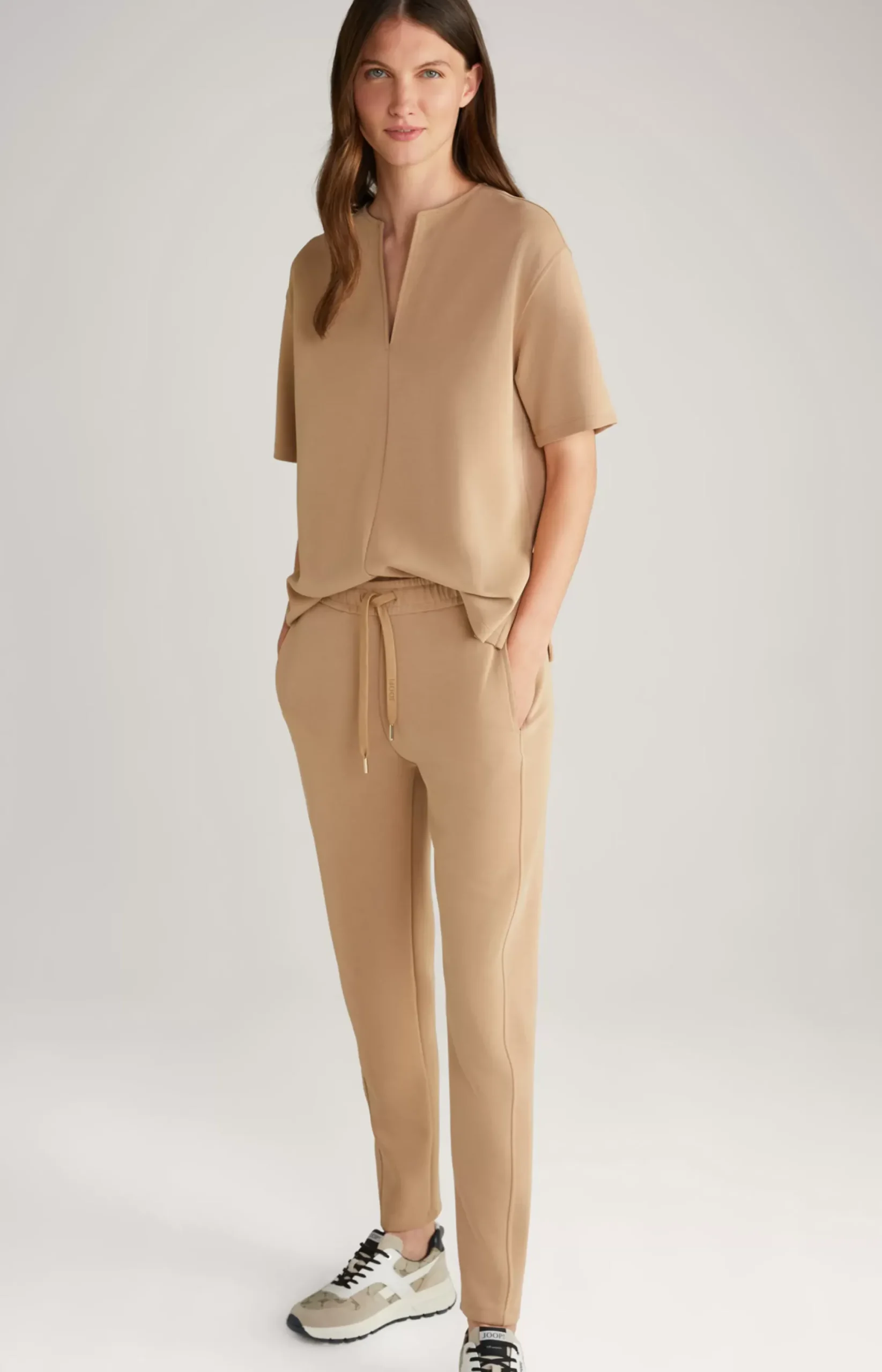 Hot JOOP! Modal Mix Shirt in beige