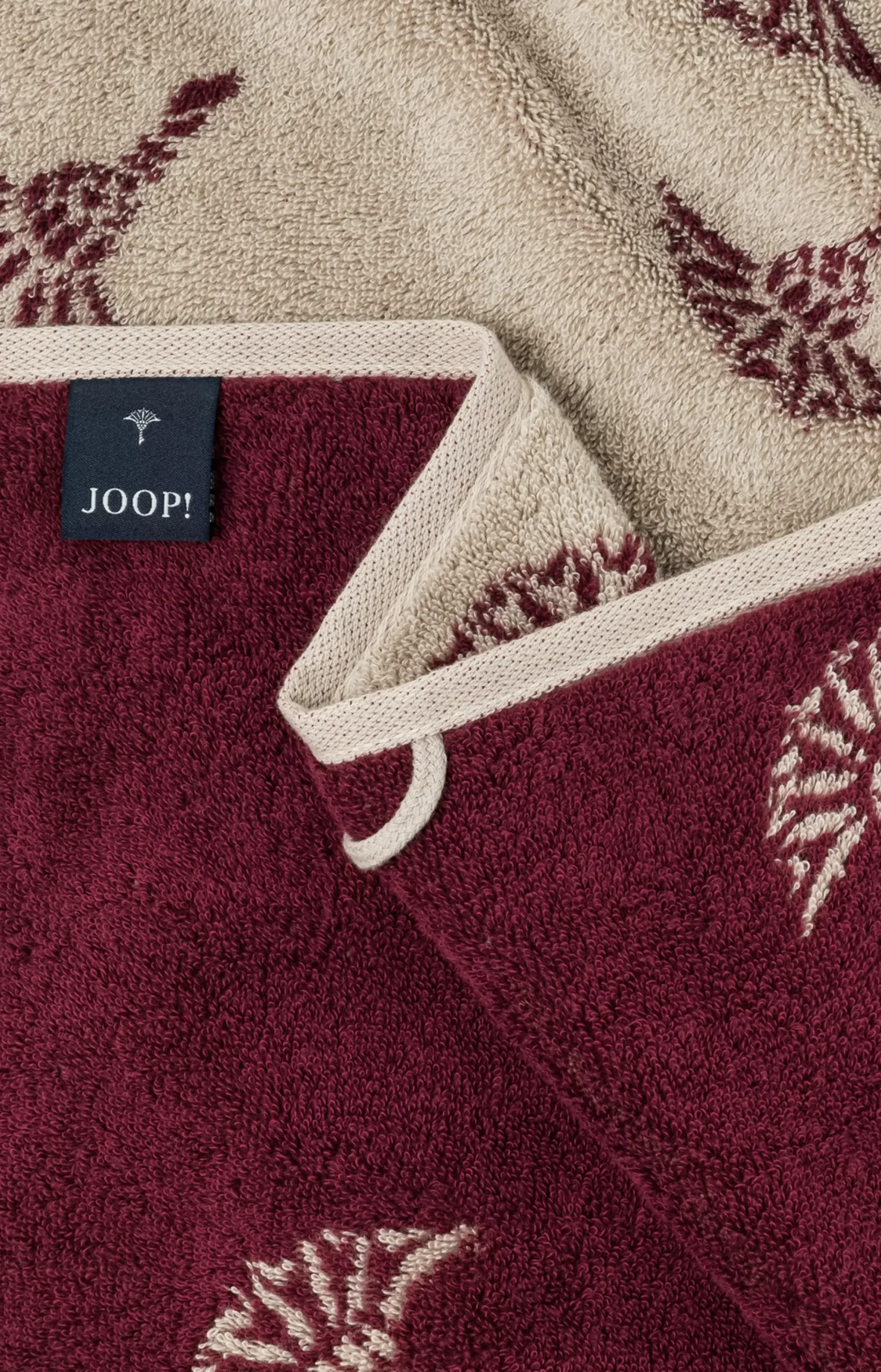 New JOOP! MOVE FADED CORNFLOWER Terrycloth Series in rouge