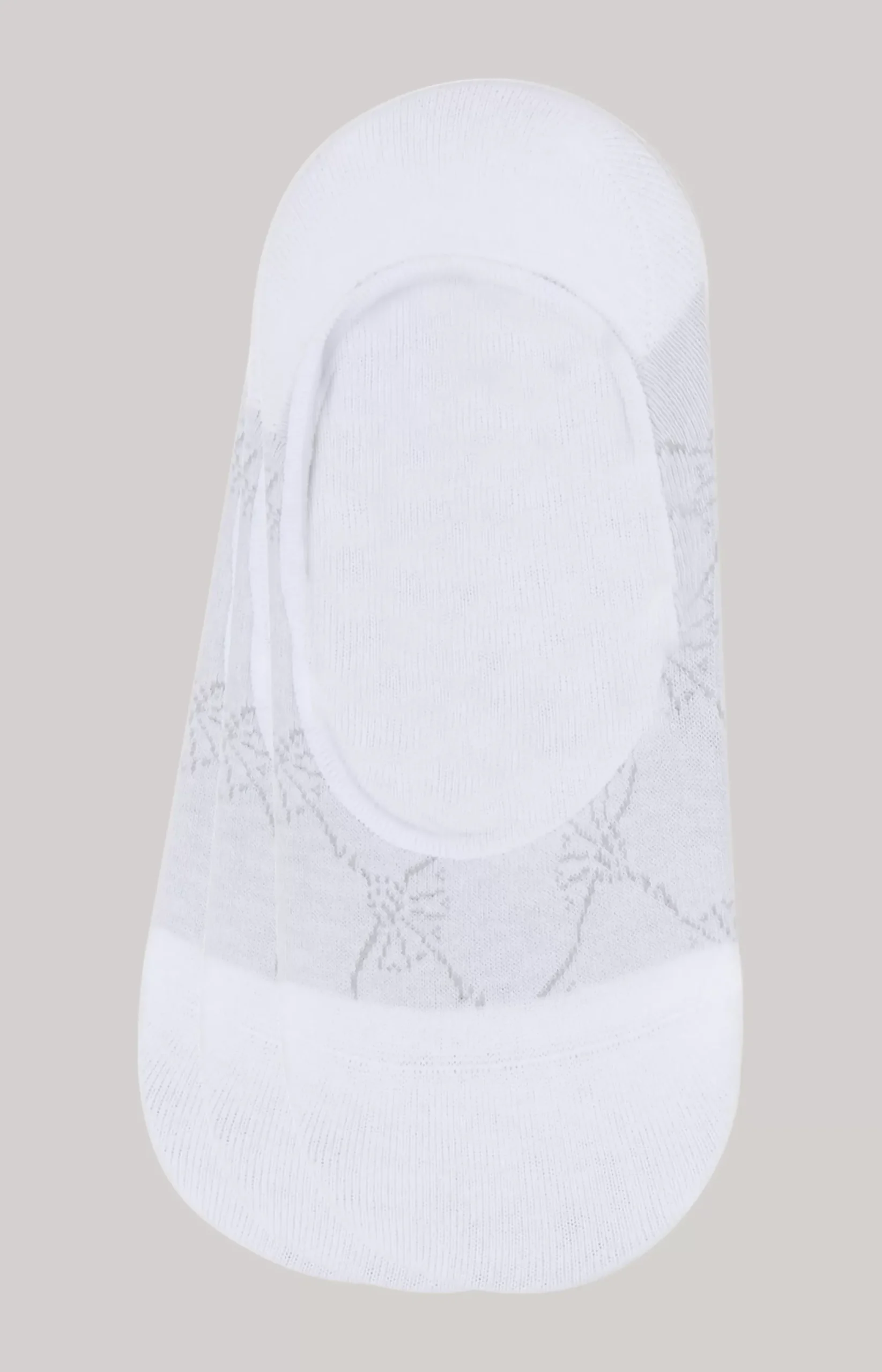 Sale JOOP! 3-pack IN-SHOE socks with cornflower pattern in white