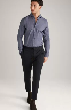 Discount JOOP! Pai Cotton Shirt in grey/blue