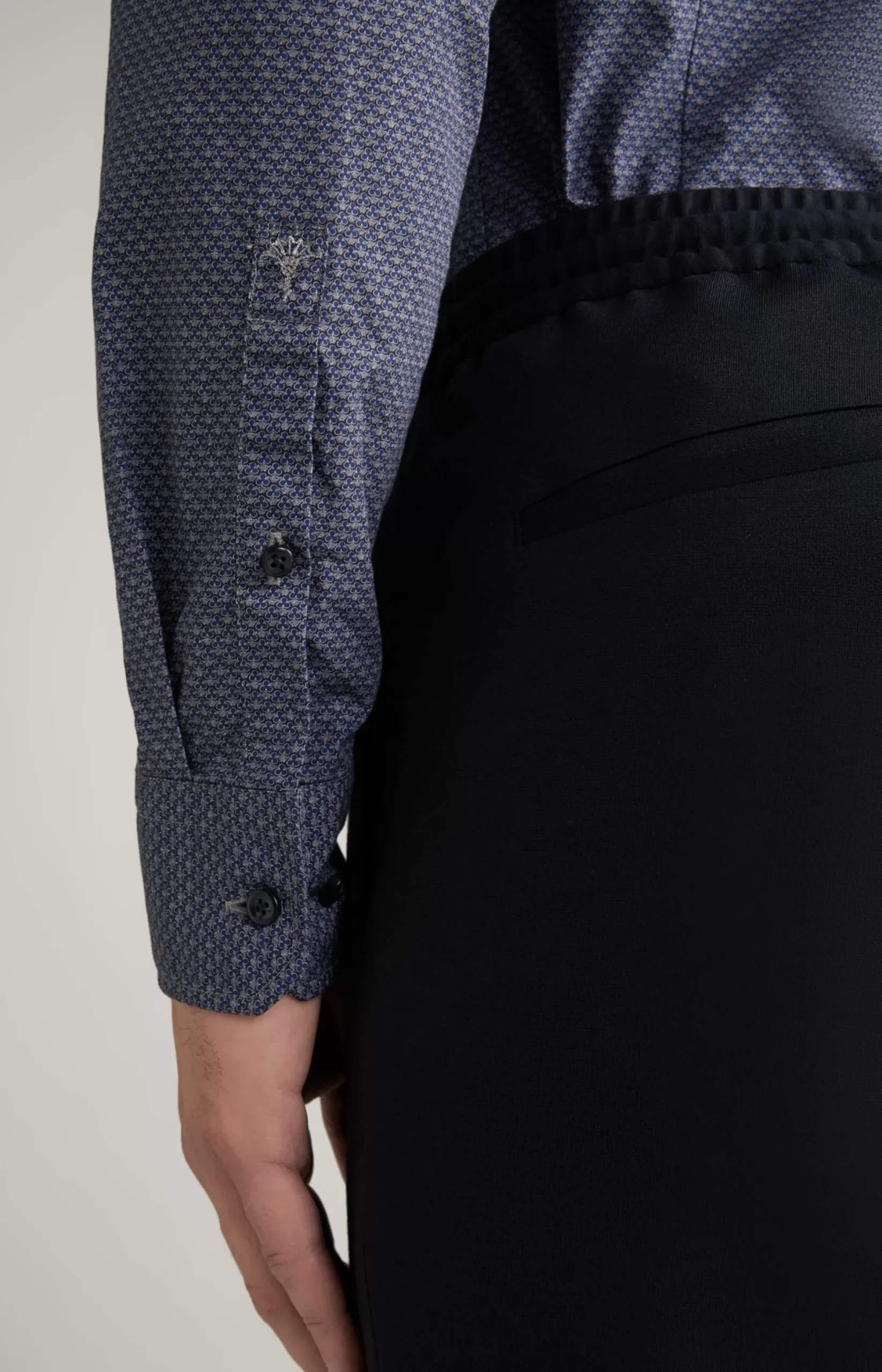 Discount JOOP! Pai Cotton Shirt in grey/blue
