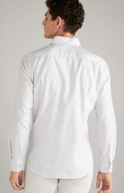 Outlet JOOP! Pai Shirt in a Pattern white/light blue