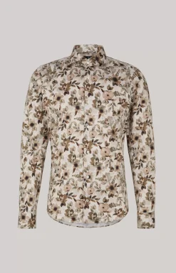 JOOP! Pai Shirt in beige/brown