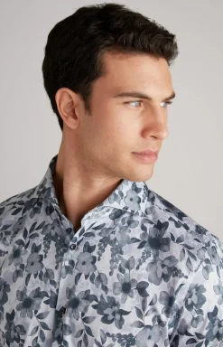 Hot JOOP! Pai Shirt in grey/off-white