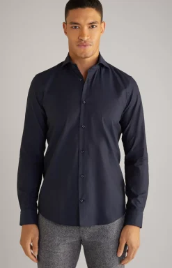 Clearance JOOP! Paiton Cotton Shirt in dark blue