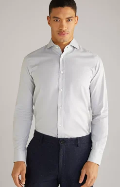 Discount JOOP! Paiton Cotton Shirt in light grey