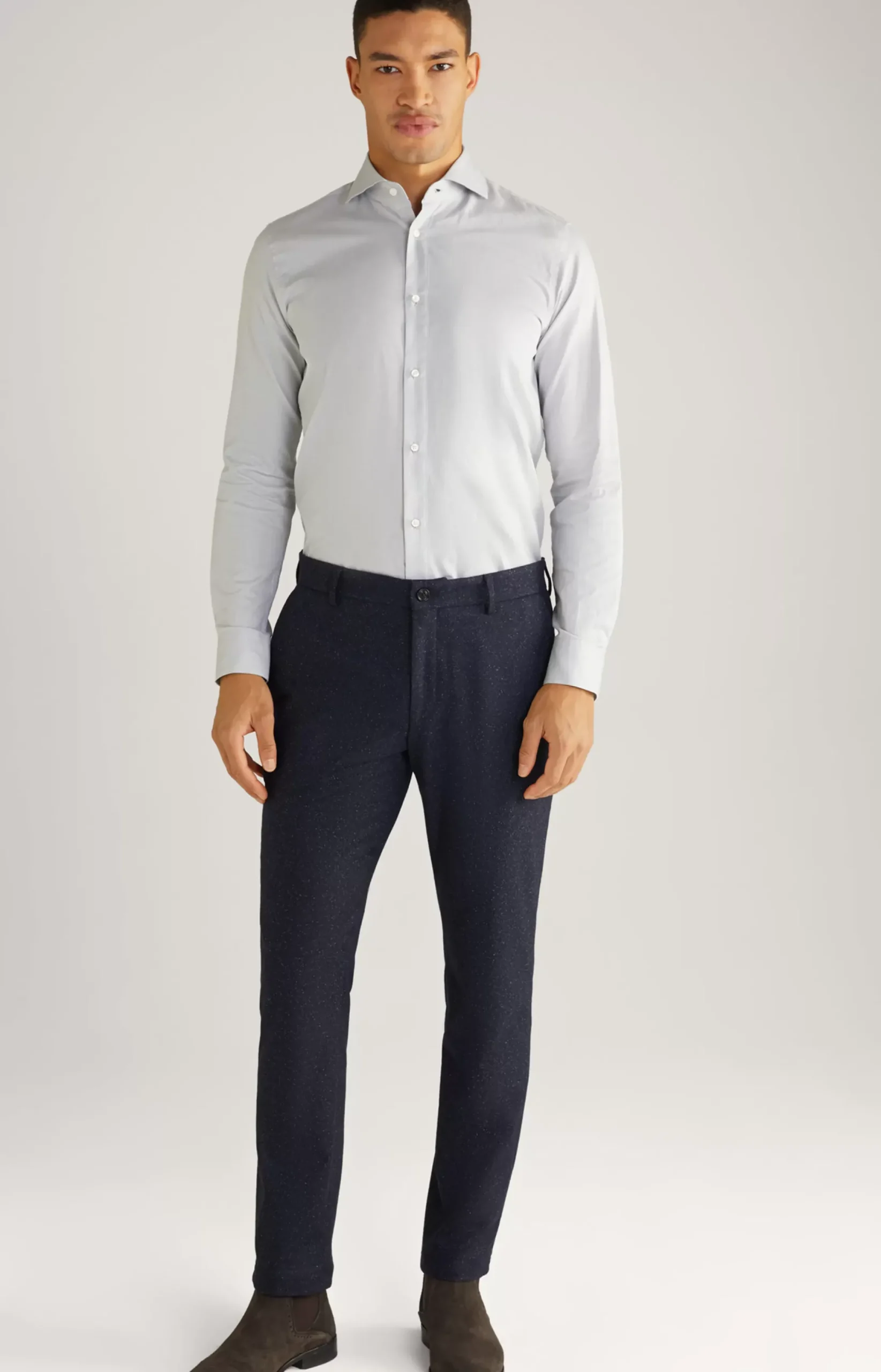 Discount JOOP! Paiton Cotton Shirt in light grey