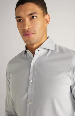 Discount JOOP! Paiton Cotton Shirt in light grey