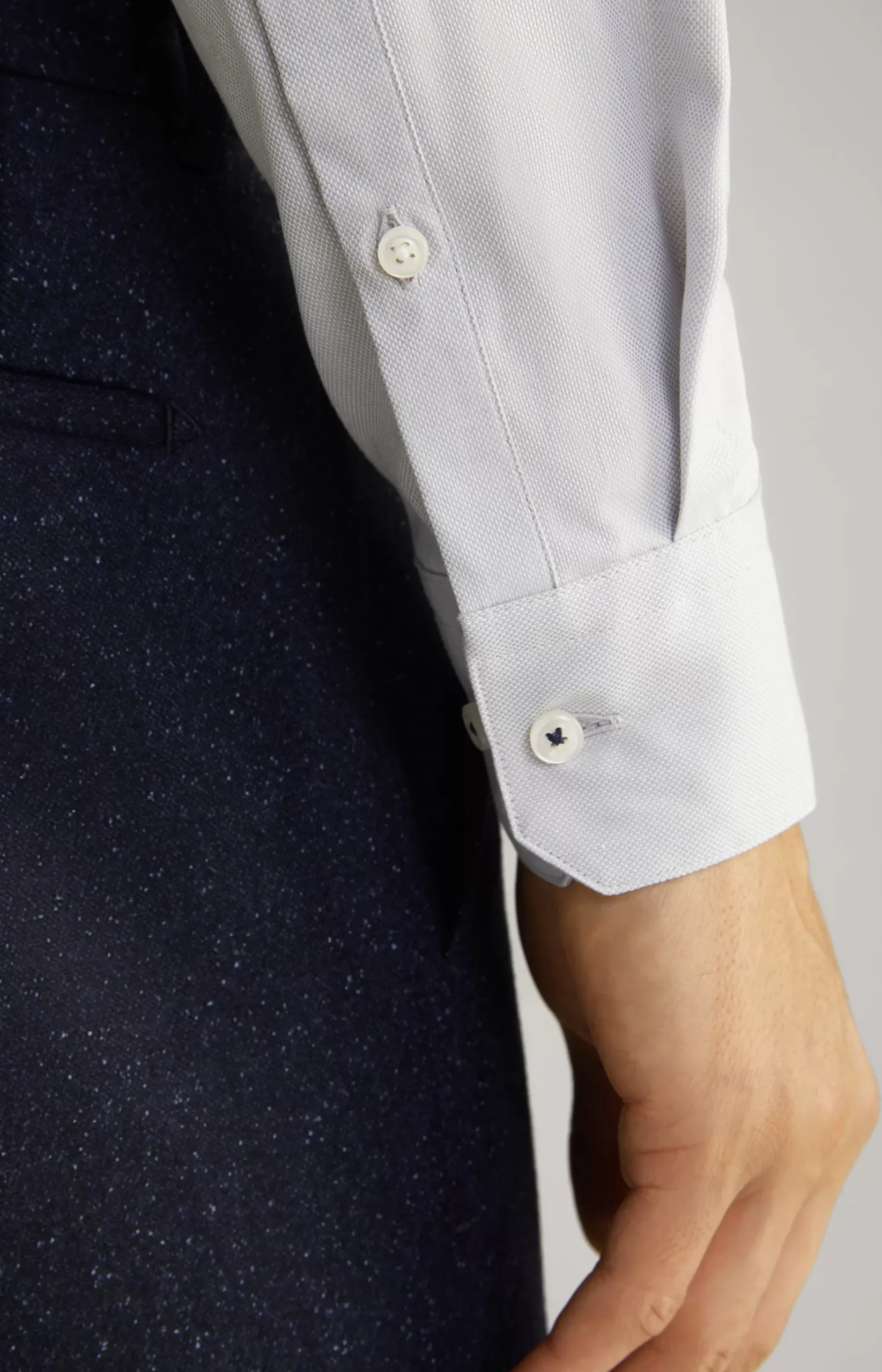 Discount JOOP! Paiton Cotton Shirt in light grey