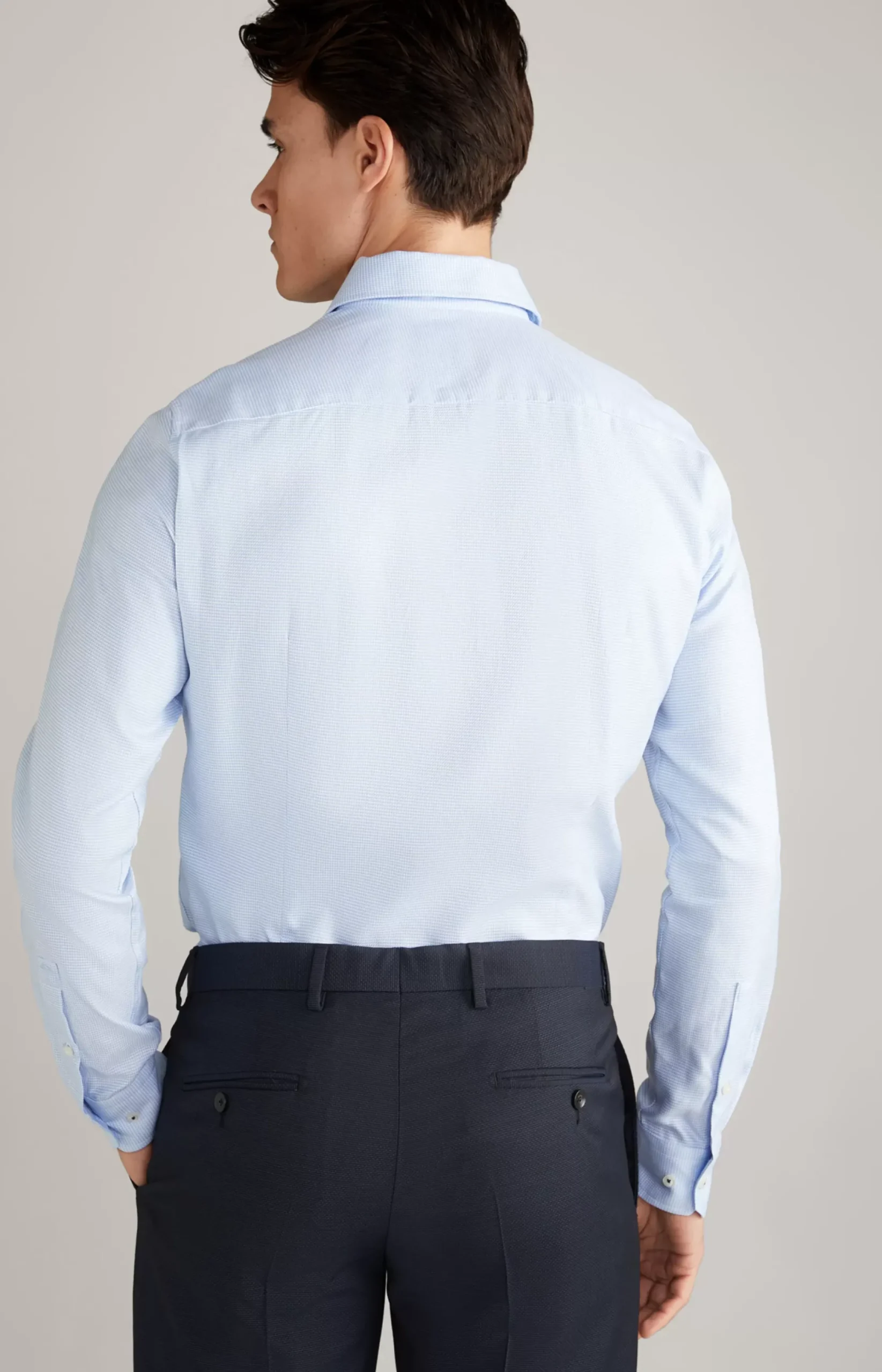 Outlet JOOP! Panko Shirt in a Light Blue Pattern light blue patterned