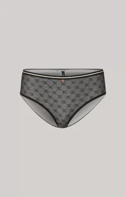 Clearance JOOP! Panty in light grey melange/black