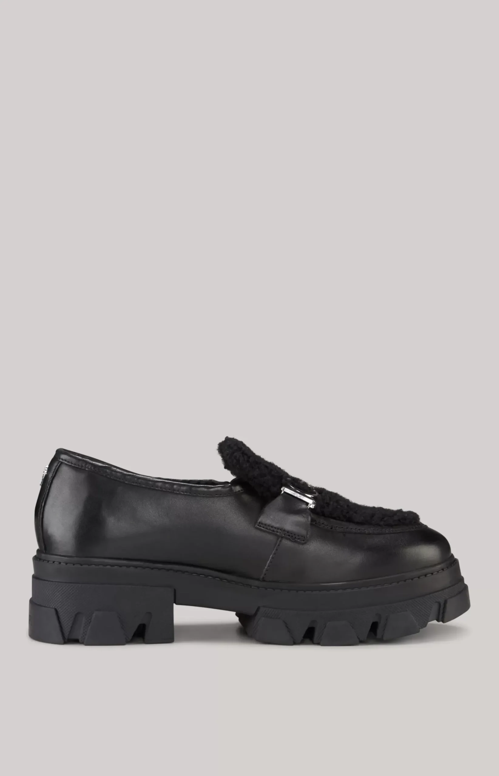 New JOOP! Peluche Camy Slip-on Loafers in black