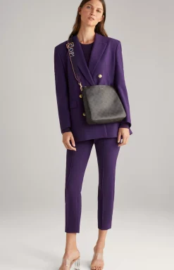 Clearance JOOP! Piazza Diletta Jasmina Shoulder Bag in Dark Brown and Purple dark brown/purple