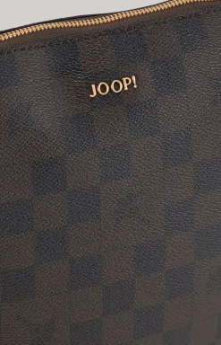 Clearance JOOP! Piazza Diletta Jasmina Shoulder Bag in Dark Brown and Purple dark brown/purple