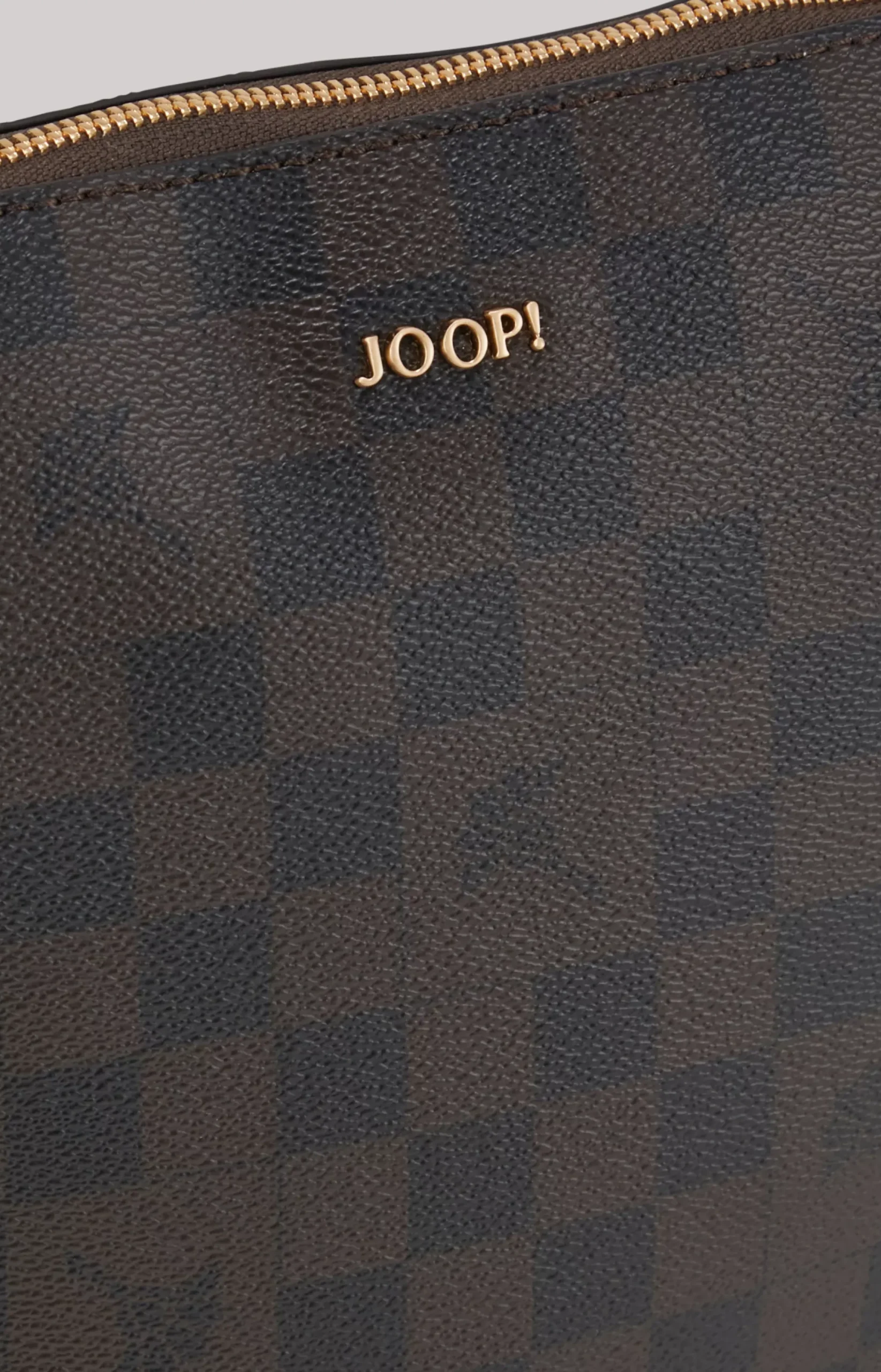 Clearance JOOP! Piazza Diletta Jasmina Shoulder Bag in Dark Brown and Purple dark brown/purple