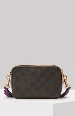 JOOP! Piazza Diletta Susan Shoulder Bag in Brown and Black brown/black