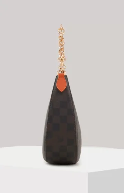 JOOP! Piazza Edition Annina Shoulder Bag in brown/black/orange