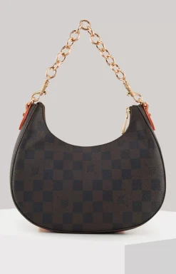 JOOP! Piazza Edition Annina Shoulder Bag in brown/black/orange