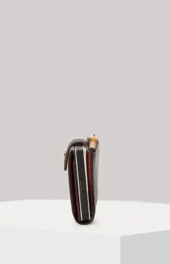 Discount JOOP! Piazza Edition C-Four Card Case in brown/black/orange