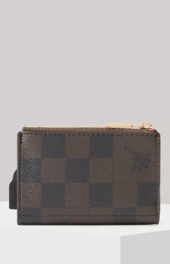 Online JOOP! Piazza Edition C-Four Card Holder in brown/dark blue