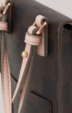Outlet JOOP! Piazza Edition Pippa Phone Bag in Brown and Black brown/black
