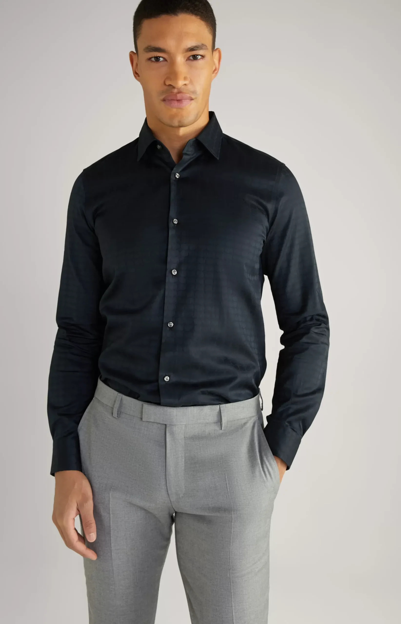 Hot JOOP! Pit Cotton Shirt in black