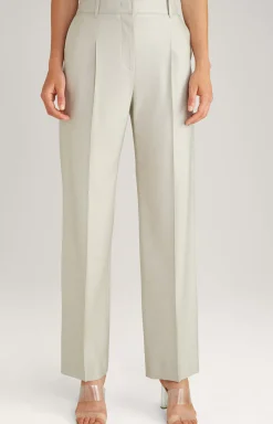 Hot JOOP! Pleat-front Trousers in Light Beige Marl light beige flecked